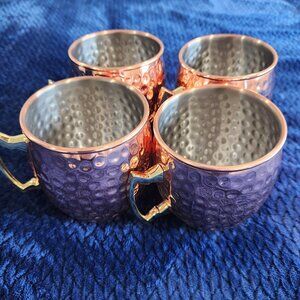 New without box Moscow Mule mug set of 4